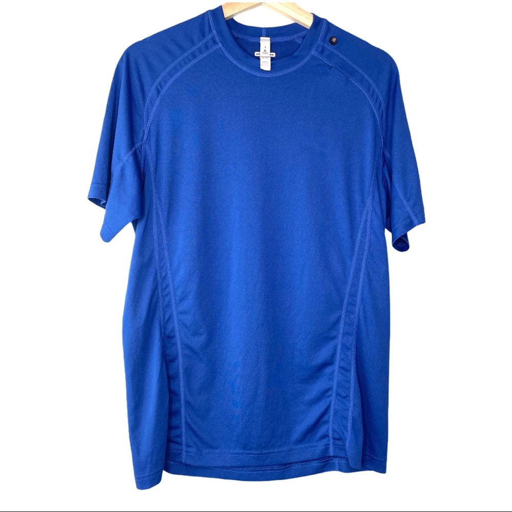 LULULEMON MENS FITNESS RUNNING SHIRT L